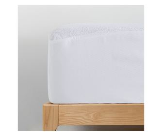 Vodootporna zaštita za madrac od pamučnog frotira 90x200x32 cm (Single) Bijela