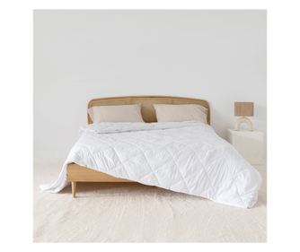 Odeja 4 letni časi polnilo 120 + 250 g Basic 135/140x200 cm (Enojna) Bela