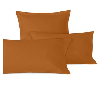 Μαξιλαροθήκη Basic 60x70 cm Τερακότα