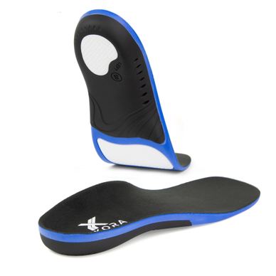 YEKORA Foot Expert ortopéd talpbetét, lúdtalp, bokasüllyedés, lapos láb, süllyedt boltozat, Méret L/44-45