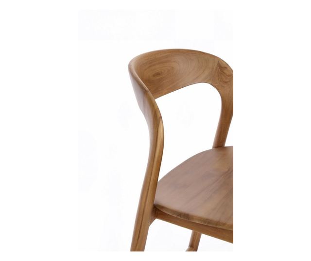 Miley smeđa drvena barska stolica 48x51.5x102 cm