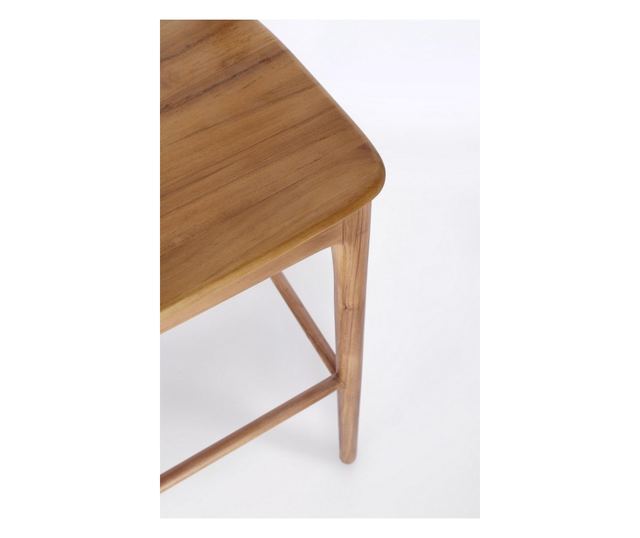 Miley smeđa drvena barska stolica 48x51.5x102 cm