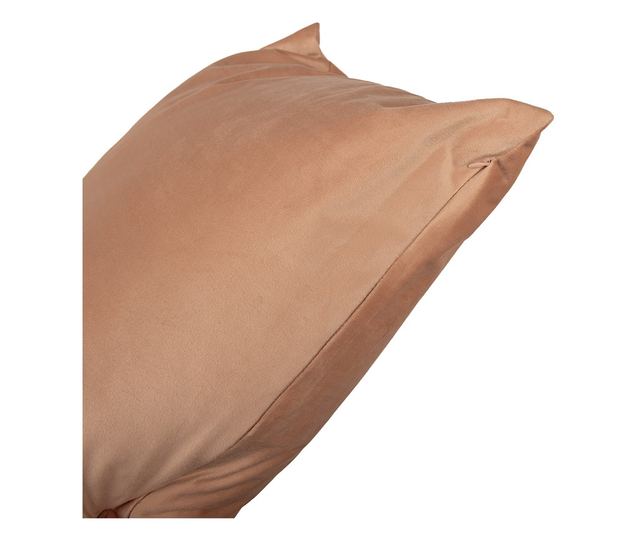 Розова декоративна калъфка за възглавница 45x45 см