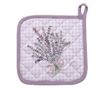 Kuhinjska termalna salveta bijela ljubičasta Lavanda 20x20 cm