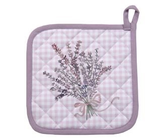 Kuhinjska termalna salveta bijela ljubičasta Lavanda 20x20 cm