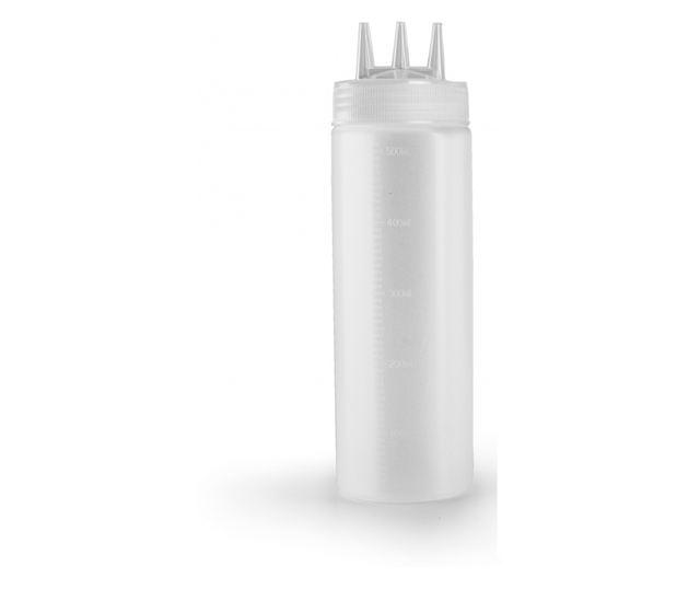 Ibili-Flex pultos flakon, műanyag, 500 ml, fehér