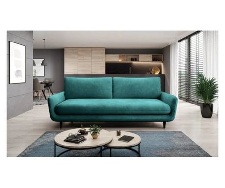 Canapea SOLANO, personalizabil materiale gama Oferta Avantaj, 230x107x73/85 cm, functie de dormit, lada depozitare