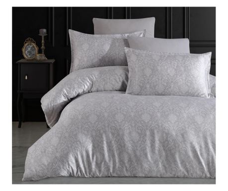 Dvojitá sada ložního prádla, Class Home Collection, 100% saténová bavlna, 210TC, 120 g/m², 6 dílů (povlak na přikrývku 200x220 c