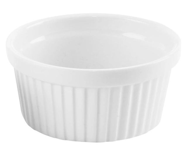 2 ramekini készlet Kiváló háztartási cikkek, porcelán, 11x5 cm, fehér