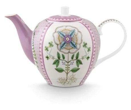 Porculanski čajnik, Pip Studio, Lila, 1,6 l, kolekcija Lily&Lotus