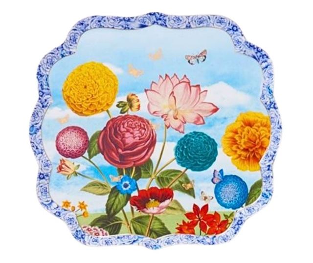 Porcelántál, Pip Studio, Többszínű, 26x18 cm, Royal Multi kollekció
