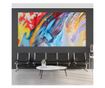 Tablou Canvas Premium LuxCanva® A1223, Multicolor , Decorativ, Dormitor, Colorat, Abstract, Albastru, Living, Culori Vibrante -