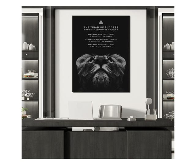Tablou Canvas Premium LuxCanva® F1022, Drumul Spre Maretie - 75 X 100