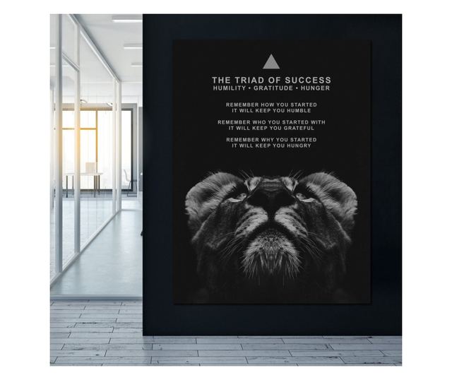 Tablou Canvas Premium LuxCanva® F1022, Drumul Spre Maretie - 75 X 100