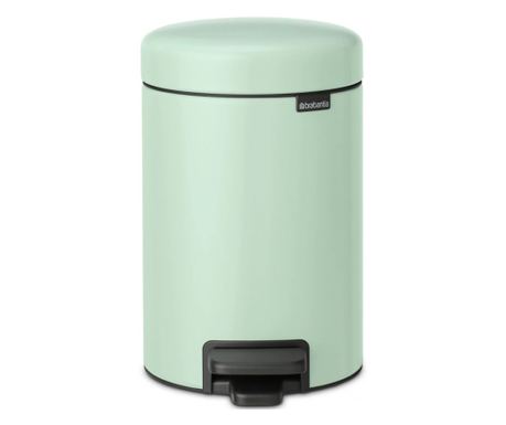 Coș de gunoi Brabantia NewIcon 1008835, 3 l, Soft Close, bază anti-alunecare, verde deschis