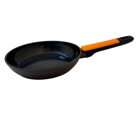 Тиган Fackelmann Soft Collection 688613, 20х4 см, Индукция и фурна, Мека Дръжка, Черен