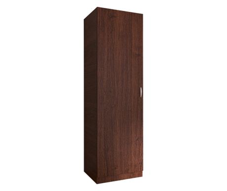 Dulap cu o usa cu rafturi, H200 x L50 x A50 cm, Material Pal 18mm, Culoare Wenge