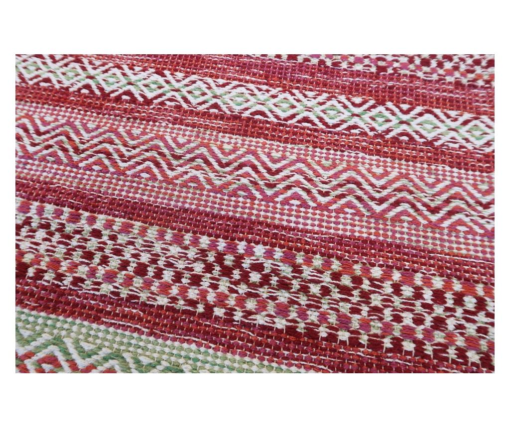 Covor Kelim Saffron 101 Roșu 120x170 - 3