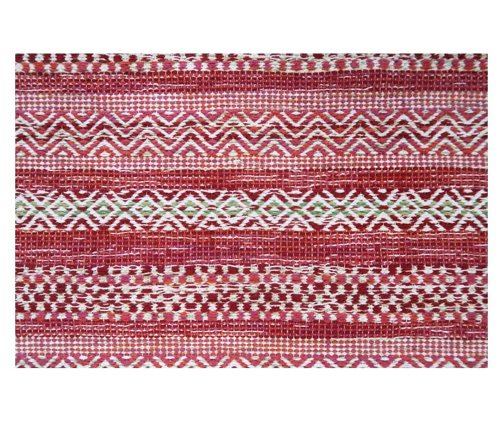 Covor Kelim Saffron 101 Roșu 120x170 - 4