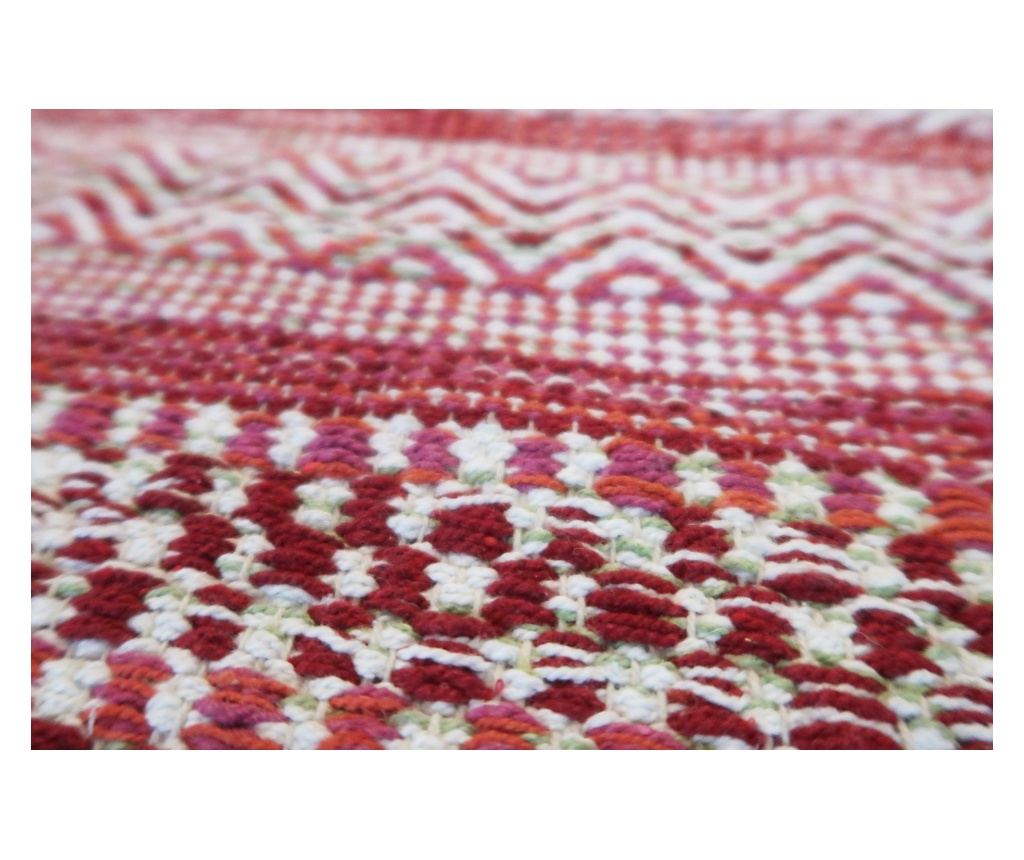 Covor Kelim Saffron 101 Roșu 120x170 - 5