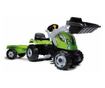 Smoby Toys Traktor Farmer XL Munkagép - Zöld