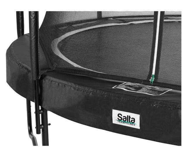 Trampolina ogrodowa Salta Premium Black Edition z siatką wewnętrzną 8 FT 251 cm