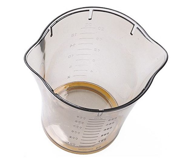 Storcator manual citricie Cyrax, cu recipient de 600 ml, 15x8.5x13.5 cm, material ABS, Transparent