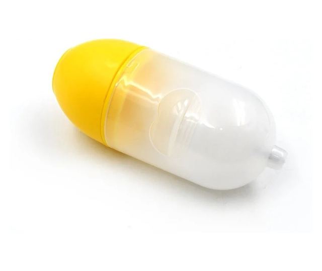 Mini Shaker Manual pentru Oua, Cyrax, pentru Galbenusuri si Albusuri, Mixer Amestecare, 15x6 cm, Galben