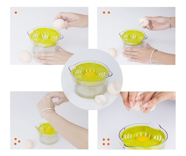 Storcator de Fructe 2 in 1, Cyrax, cu Razatoare si Separator Ou, 14.8 x 8 x 13 cm, Verde