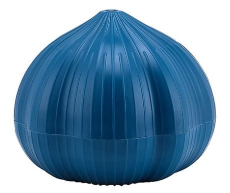 Flippy Преса за чесън, Модел Garlic, 7 x 7.5 см, Пластмаса, Тъмно синьо