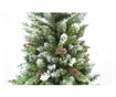 Brad Artificial de Craciun bogat, Flippy, 1.8 m inaltime, 918 ramuri verzi inzapezite, Verde, Decorat, Interior/ Exterior