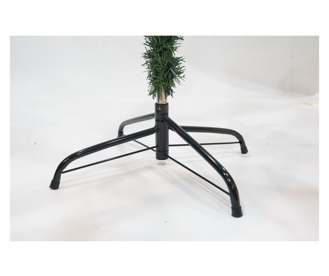 Brad Artificial de Craciun bogat, Flippy, 1.8 m inaltime, 918 ramuri verzi inzapezite, Verde, Decorat, Interior/ Exterior