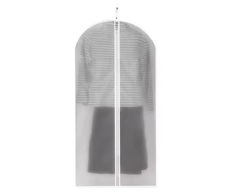 Set od 5 Flippy vrećica za pohranu odjeće s patentnim zatvaračem, zaštitne, za putovanja, netkane, otporne na prašinu, 60x120 cm