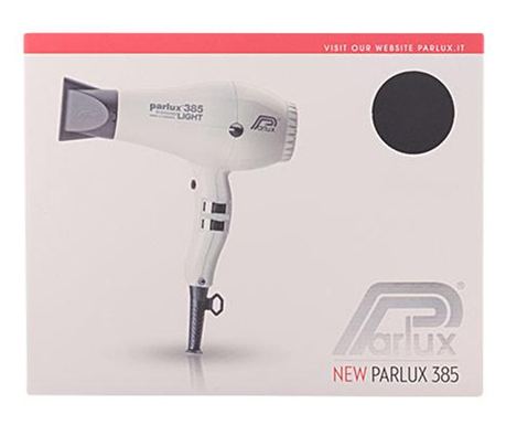 Profesionalni sušilo za kosu Parlux 385 Powerlight, ionska tehnologija i keramički premaz, 2150W, smanjena buka, 4 postavke temp
