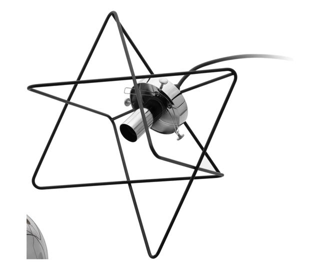 Κρεμαστό φωτιστικό ADVITI Corrado 1p AD-LD-6211GGE14S, E14, μέγιστο 40W, χρώμιο