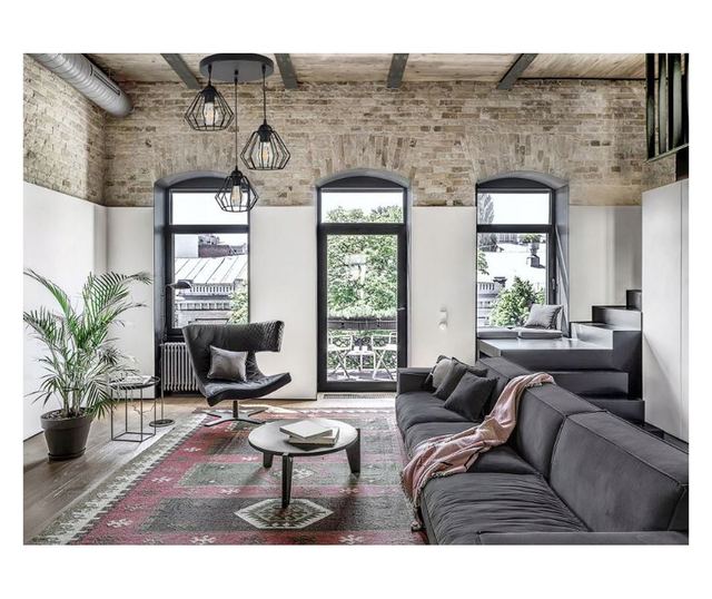 Κρεμαστό φωτιστικό ADVITI Waya AD-LD-6264BE27M, E27, 3 x 60W, μαύρο