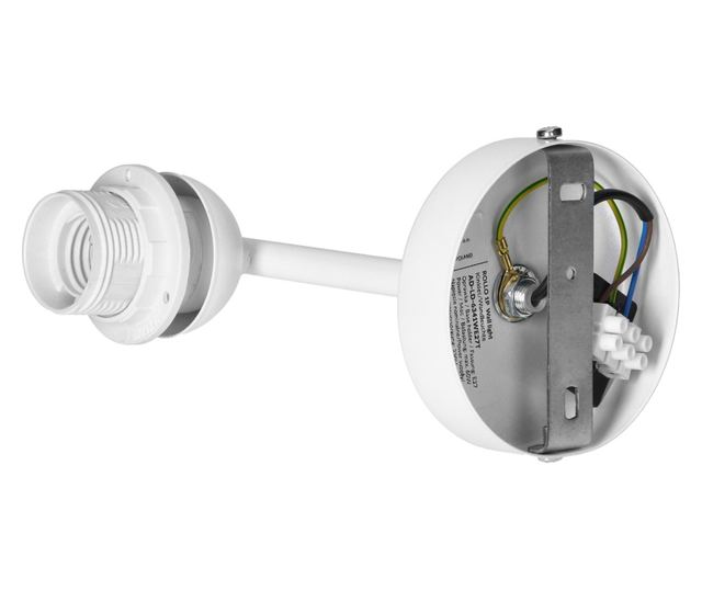 Επιτοίχιο φωτιστικό ADVITI Rollo AD-LD-6341WE27T, E27, 1 x 60W, λευκό