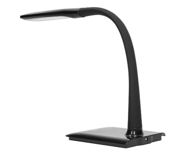 Asztali lámpa Virone ERIE LED DIM DL-7/B, 7W, 400 lm, dimmer, 3000/4000/6000K, Fekete, G energiaosztály