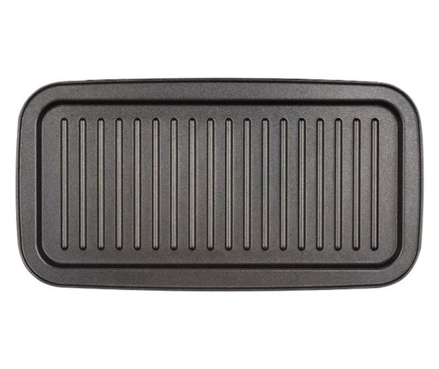 Sandwich maker 3 in 1 Sam Cook PSC-120/B, 1200W, 3 tipuri de placi grill, sandwich, waffle, placi antiaderente, negre