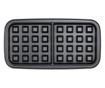 Sandwich maker 3 in 1 Sam Cook PSC-120/B, 1200W, 3 tipuri de placi grill, sandwich, waffle, placi antiaderente, negre
