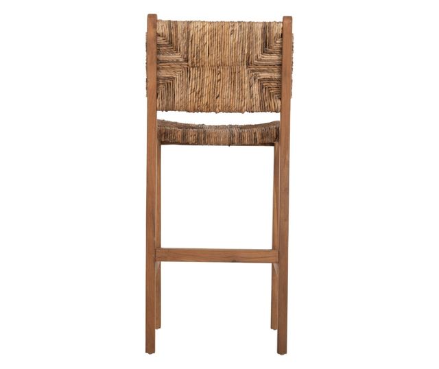 Бар стол, Walter, Натурален, Дърво, 46х55х105см.