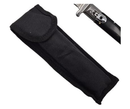 Avtomatski nož Stiletto, italijanski marmor, 27 cm, črn