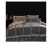 Kétszemélyes ágynemű garnitúra, Majoli Bahar Home Collection, 100% pamut ranforce, 144 TC, 4 darab, Keystone