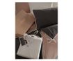 Lenjerie de pat dublu, Majoli Bahar Home Collection, 100% bumbac poplin, 144 TC, pentru 2 persoane, 4 piese, Demeter Solid