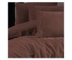 Lenjerie de pat dublu, Majoli Bahar Home Collection, 100% bumbac satin, 210TC, pentru 2 persoane, 6 piese, Opia Charm