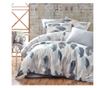 Kétszemélyes ágynemű garnitúra, Majoli Bahar Home Collection, 100% pamut ranforce, 144 TC, 4 darab, Tuy Szürke