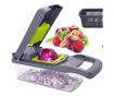 Razatoare MULTIFUNCTIONALA legume si fructe 9 piese, lame inox + maner protectie