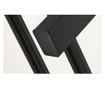 Stender suport pentru umerase si pantofi, Rebiko, 150 x 110 x 54 cm, Negru