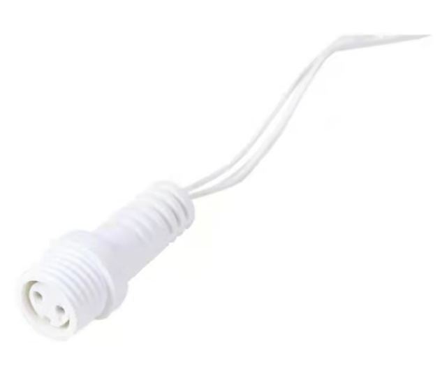 Karácsonyi installáció, Nevermore®, Villogó tornyocskák, Rojtos, Összeköthető, 20 m, 480 LED, Meleg fehér