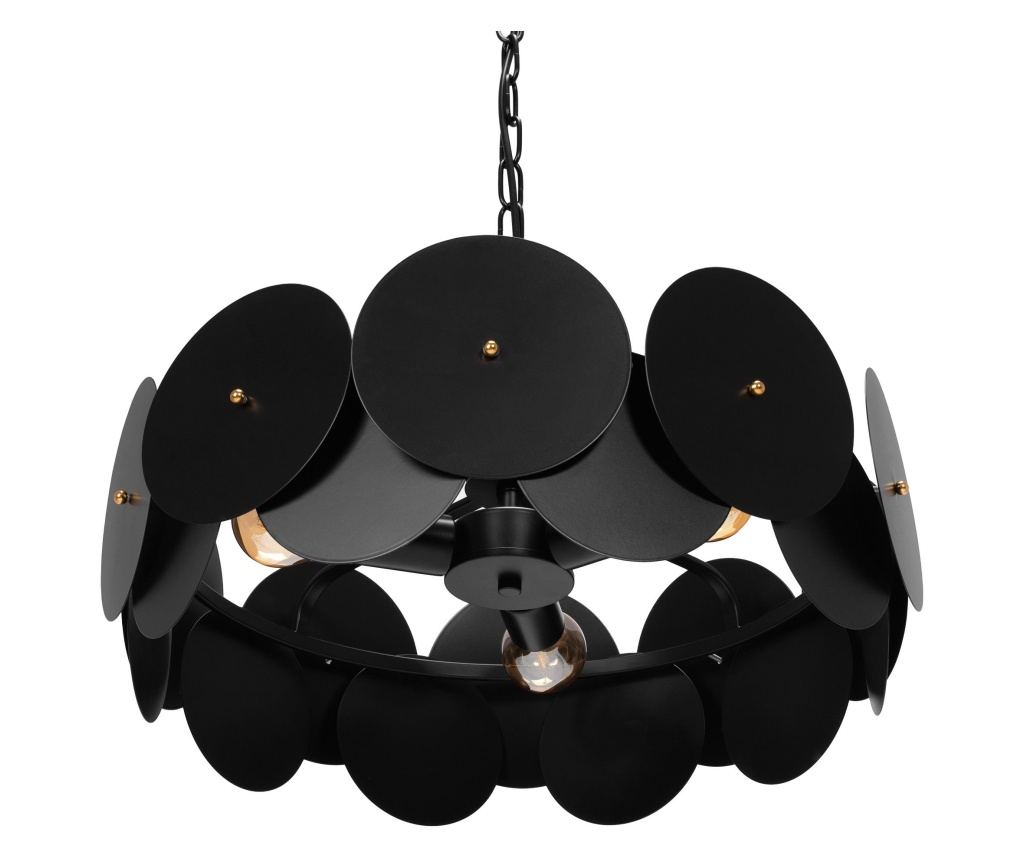 Κρεμαστό Φωτιστικό Οροφής Toolight App1307-Cp Μαύρο - 18X50X18Cm - 5